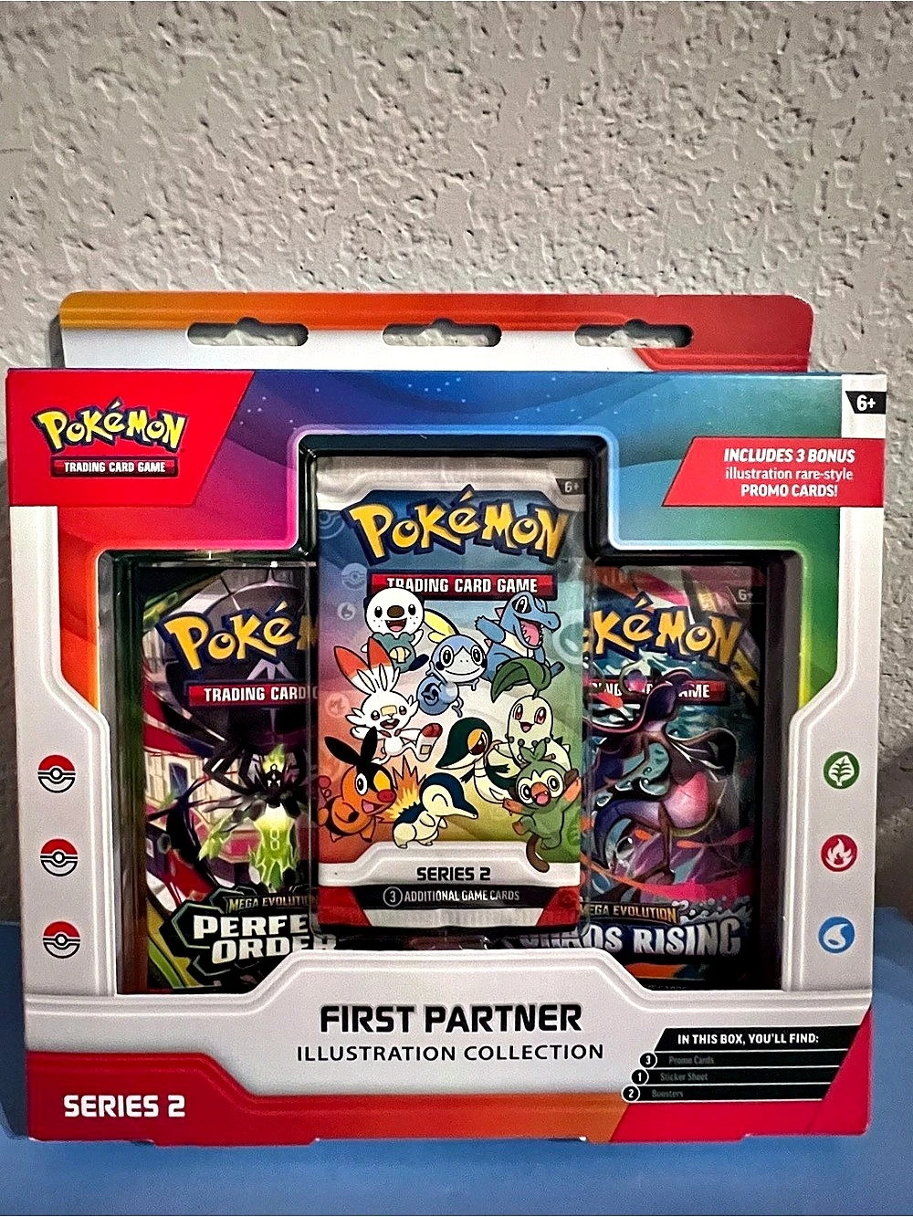 Authentic Pokémon Factory Sealed First Partner Illustration Collection Series 2
